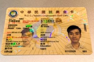 Khai báo tạm trú tại Đài Loan
