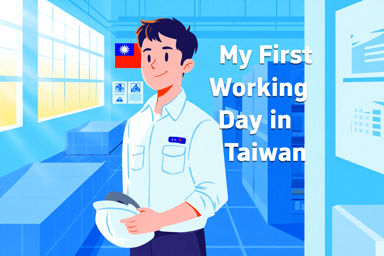 Nhật Ký Ngày Đầu Tiên Đi Làm Ở Đài Loan