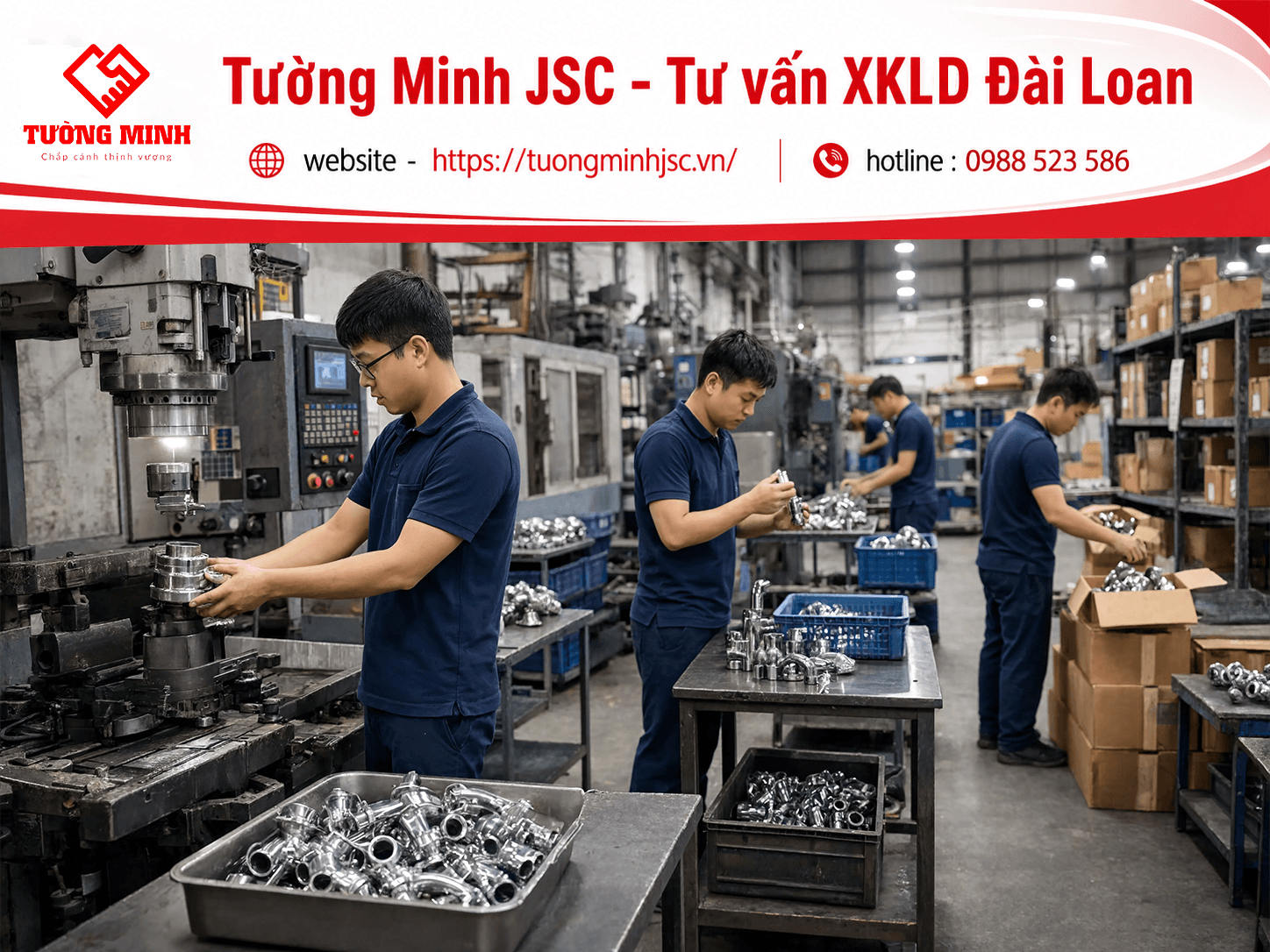 Đơn hàng cơ khí Kiều Xuân